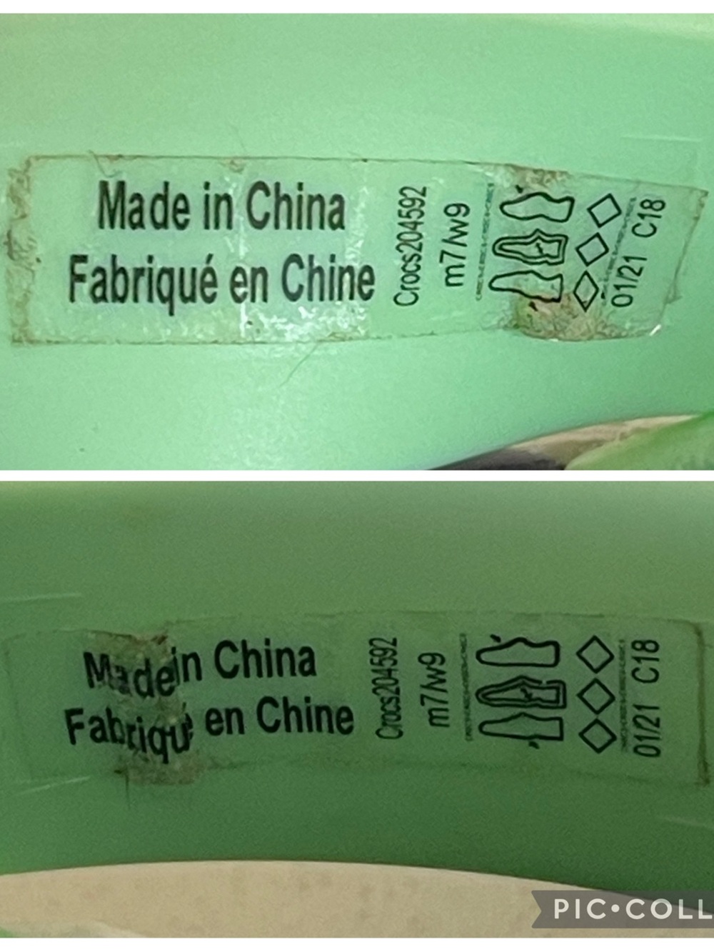 Crocs Literide Clog Mint Green 204592 Unisex Women’s 9 - Men’s 7 - Picture 14 of 17